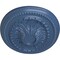 Ekena Millwork Saverne Ceiling Medallion, Hand-Painted Americana, 18 1/2"W x 13 1/2"H x 1 7/8"P CM18SAAMF - alternate 2